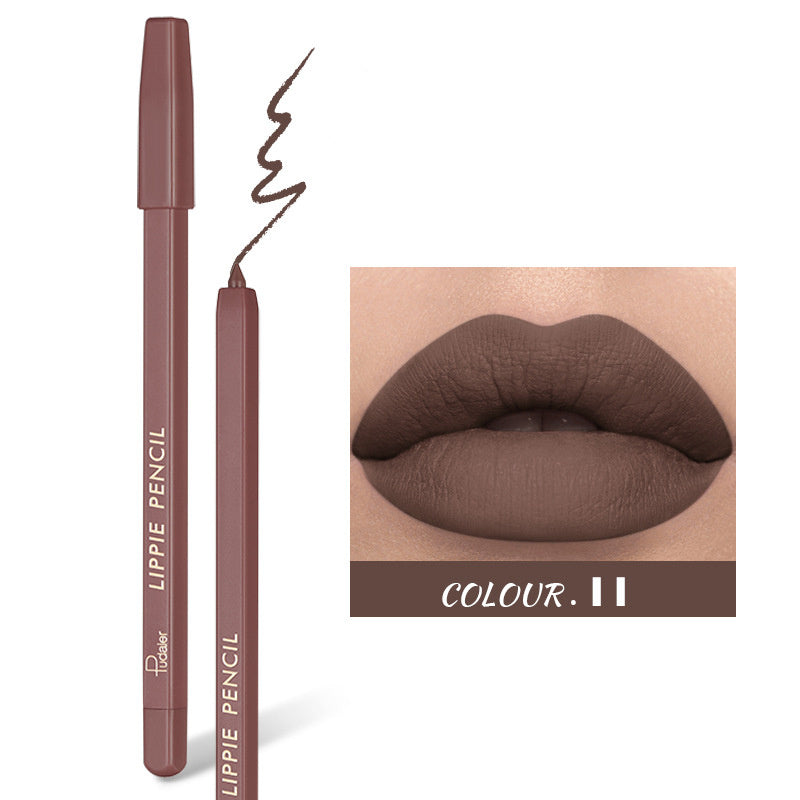 Lipstick Pen Waterproof No Stain On Cup Matte Lip Liner