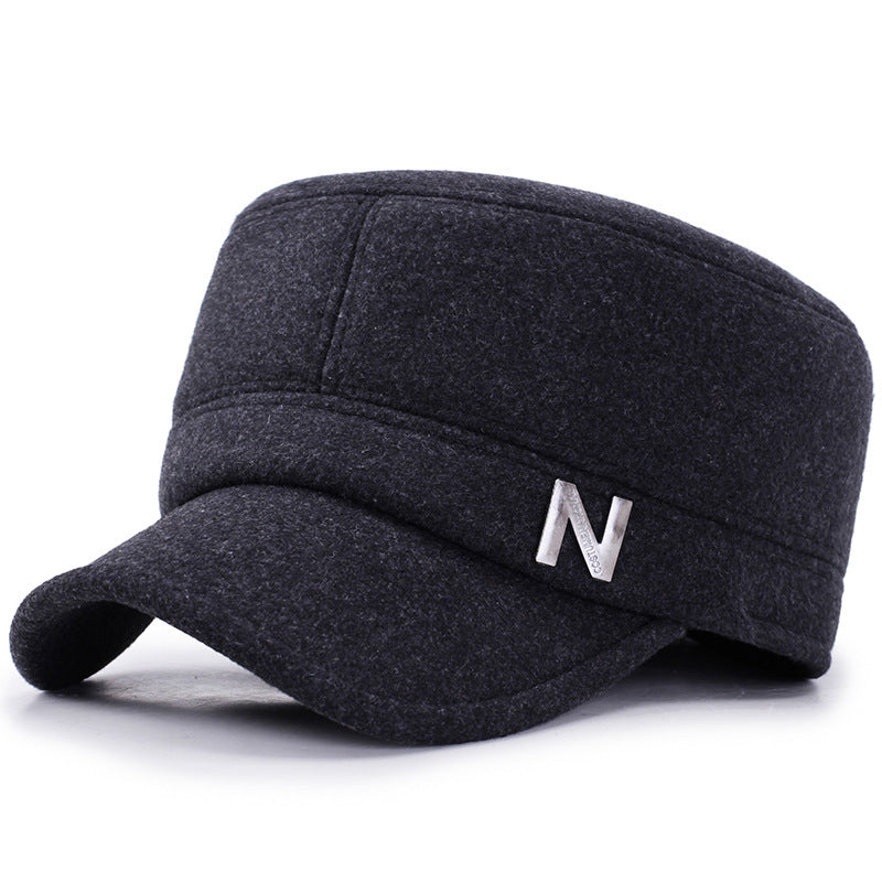 Outdoor ear protection warm hat