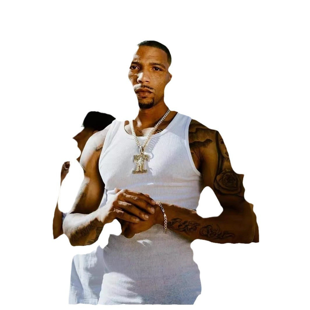 Men's Tank Top Tight Sports Training