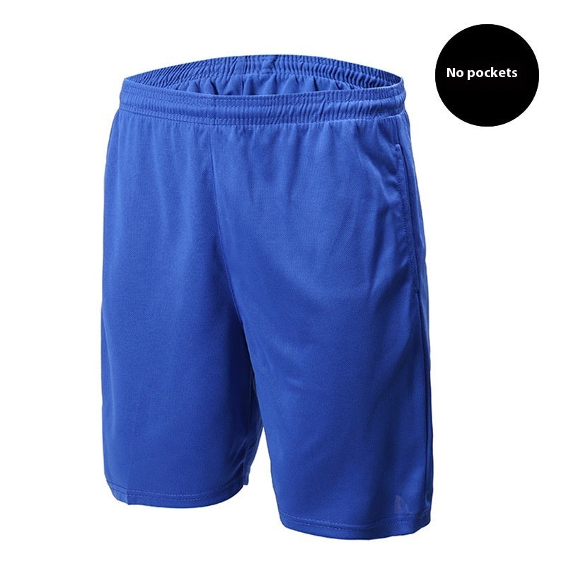 Football Pants Sports Shorts Men's Fitness Breathable Cropped Casual Pants