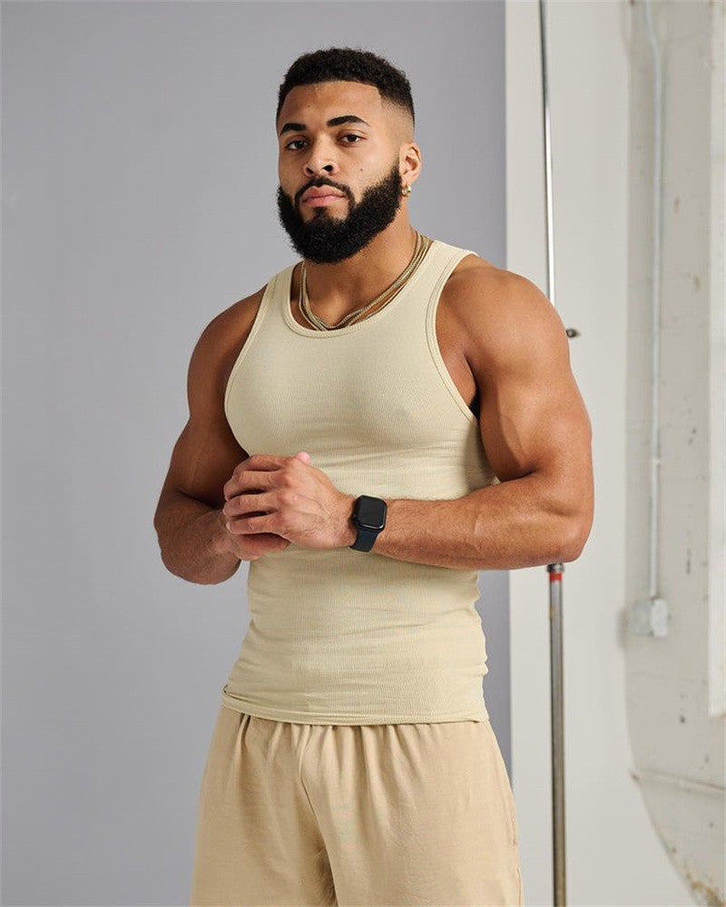 Men's Tank Top Tight Sports Training