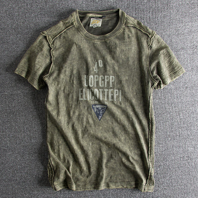 Summer Creative Pattern Short Sleeve T-shirt Top