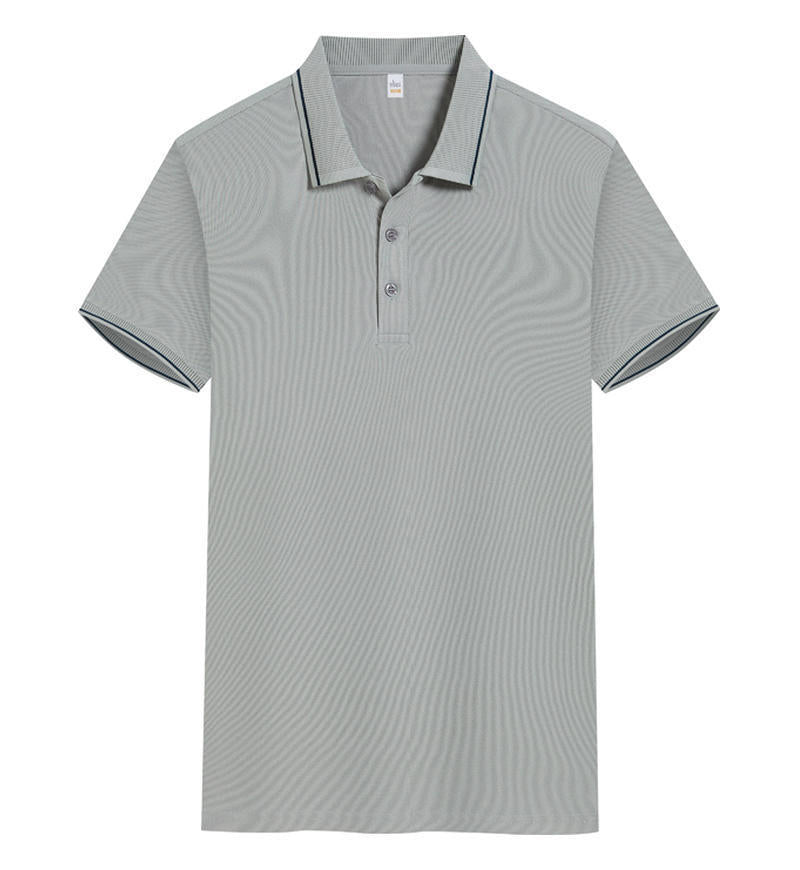 Polo Shirt Short Sleeve Lapel Printing Overalls