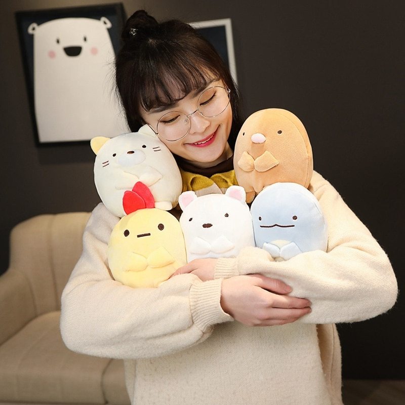 Japanese Cartoon Moving Corner Bio-electric Doll Plush Toy