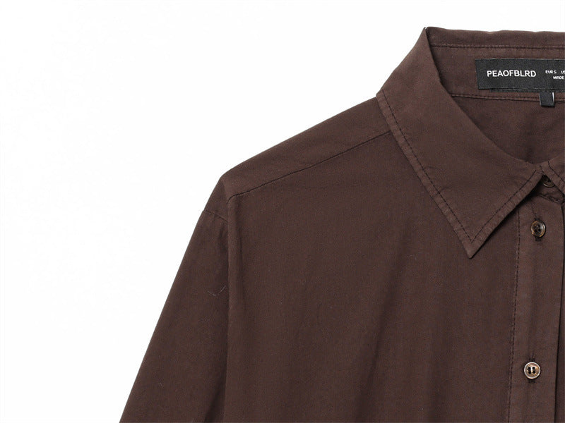 Women's Pocket Poplin Shirt