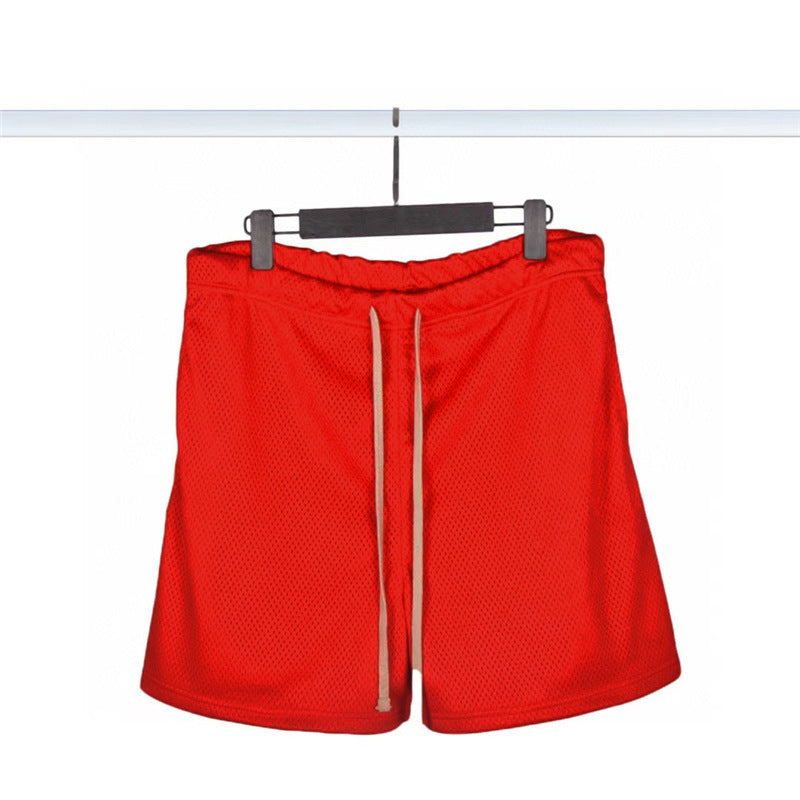 Ins Popular Casual Large Mesh Loose Breathable Sports Shorts