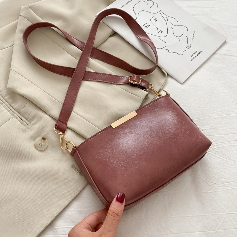 Mini women's one shoulder small square bag