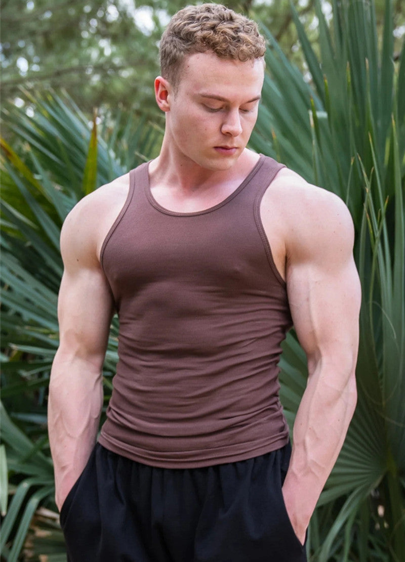 Men's Tank Top Tight Sports Training