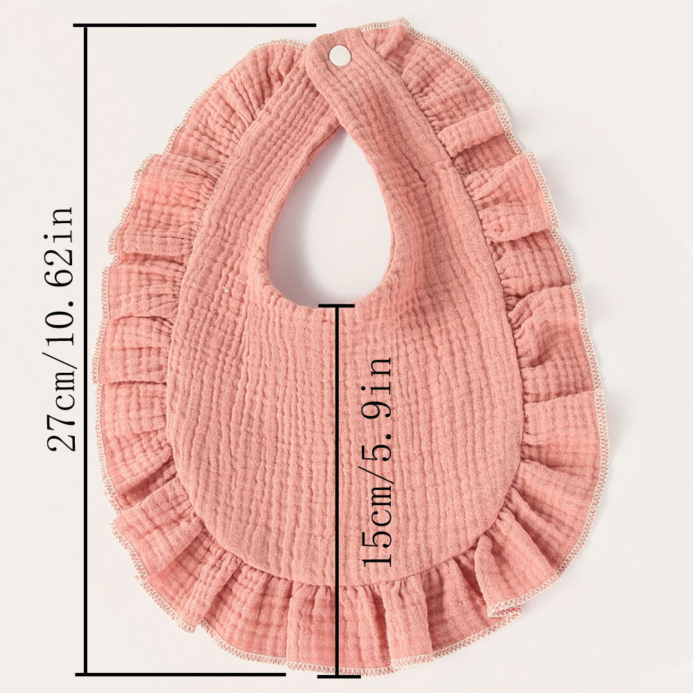 Baby Muslin Bibs Bandana Drool Bibs For Unisex Boys & Girls, Soft And Absorbent Cotton Teething Drooling Bib Set For Newborn Toddler