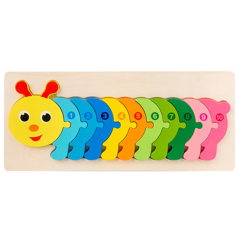 Buckle Three-Dimensional Puzzle Wooden Toy