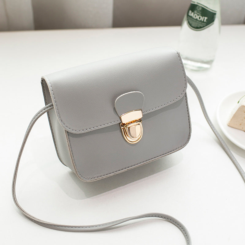 Mini simple small square bag mobile phone bag