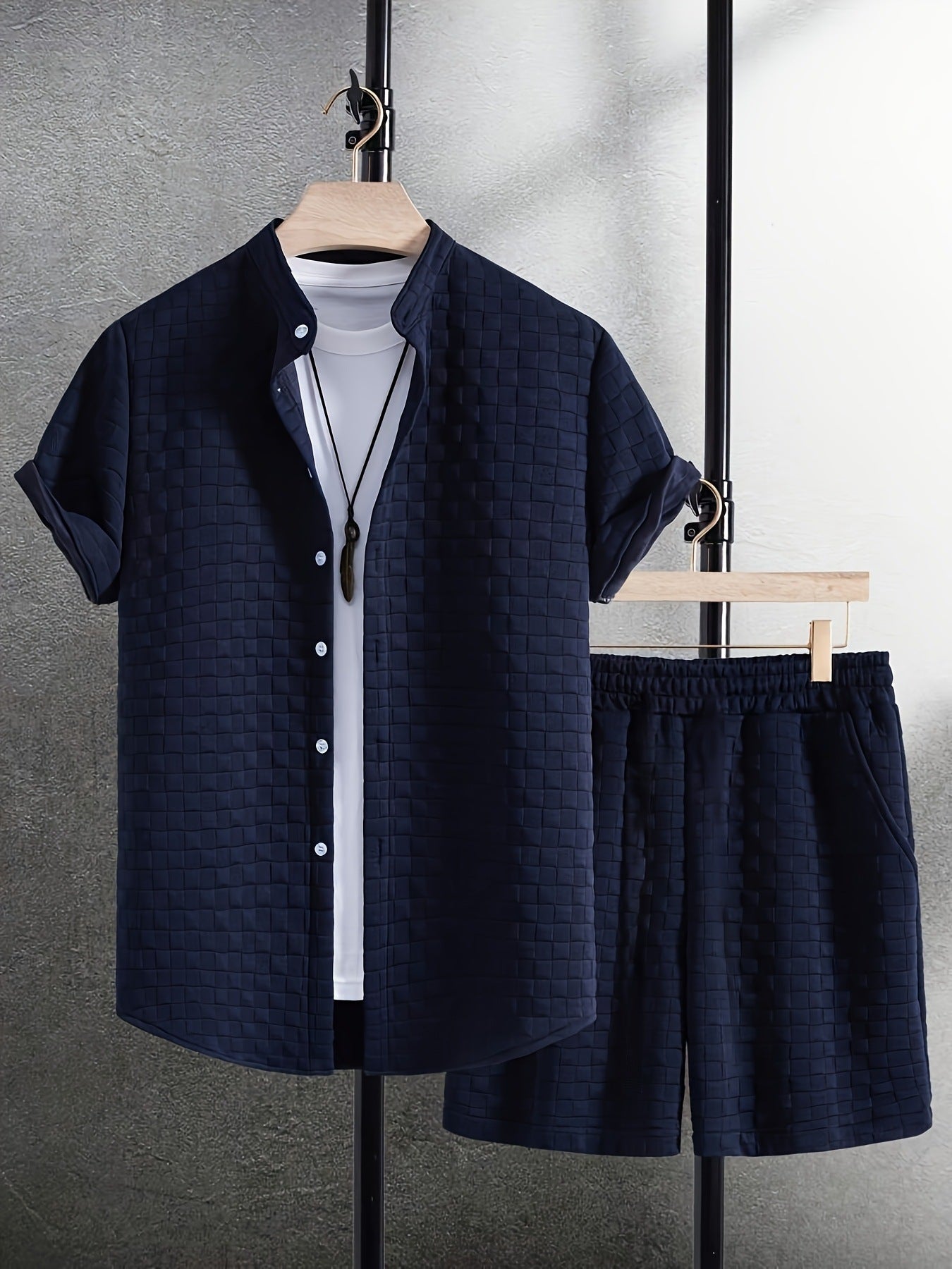 Men's Vacation Casual Style Shirt For European And American Summer