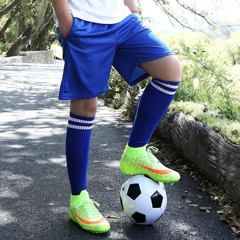 Football Pants Sports Shorts Men's Fitness Breathable Cropped Casual Pants