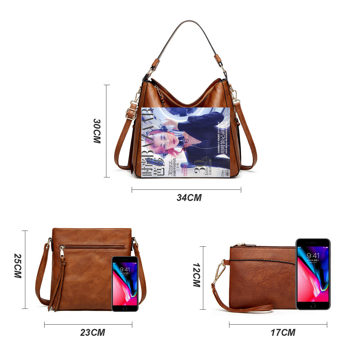 European And American Fashion Large Capacity Totes