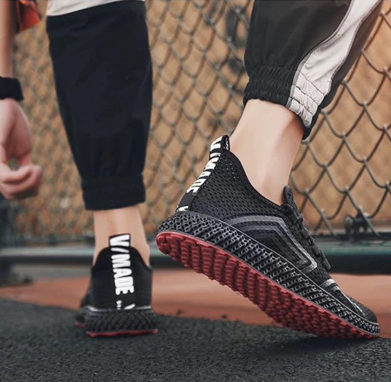 Breathable running shoes