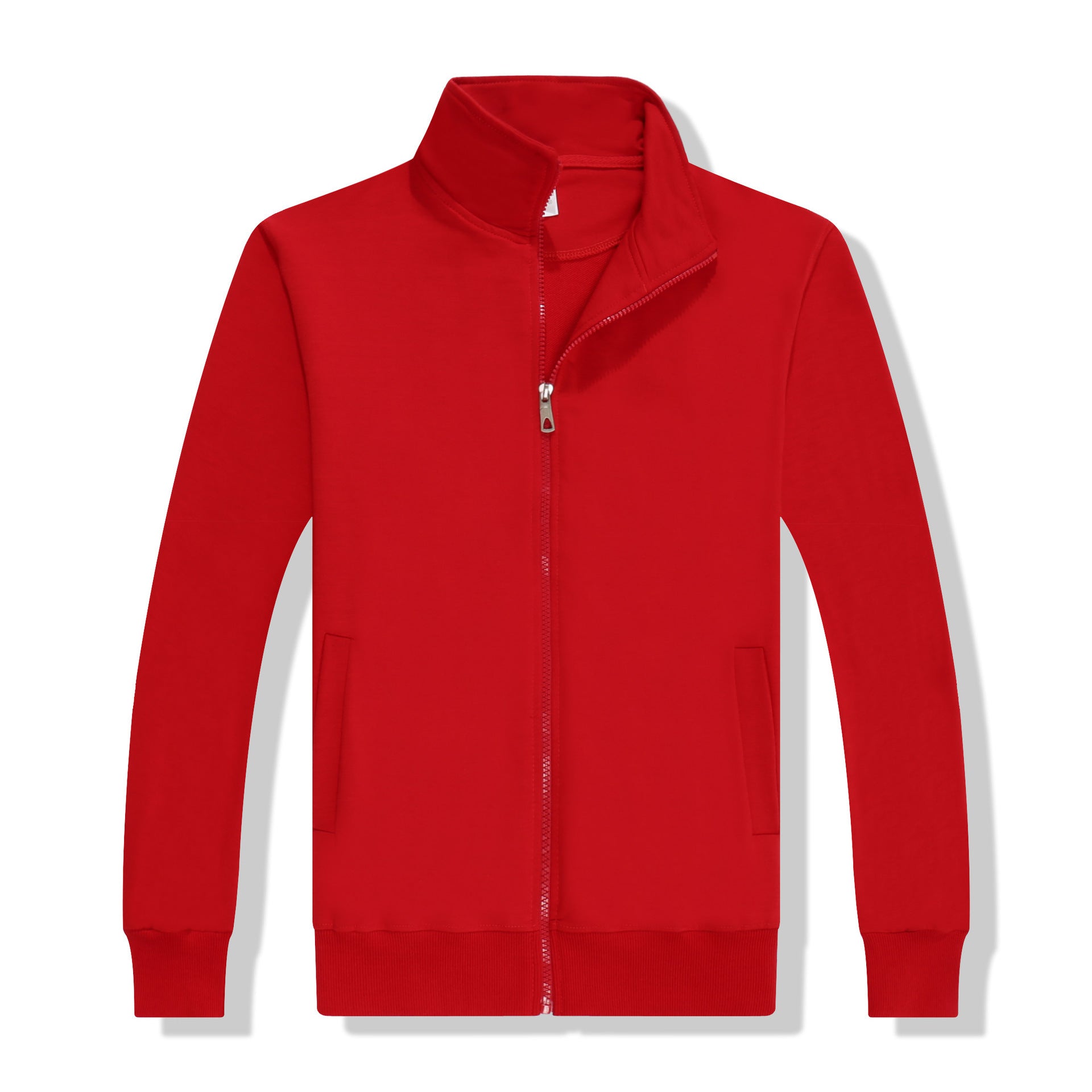 Solid Color Stand Collar Women's Sweater