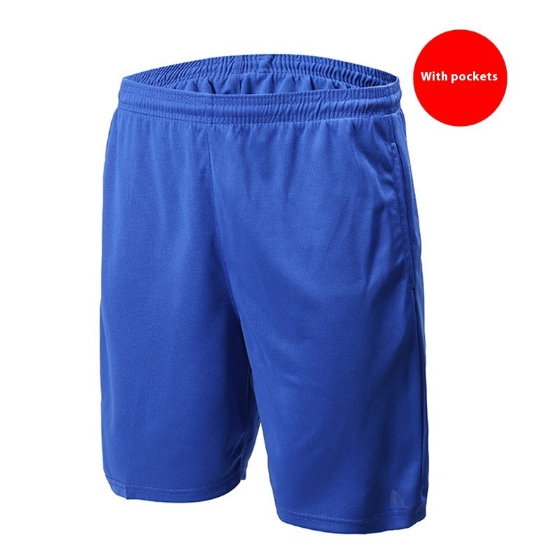 Football Pants Sports Shorts Men's Fitness Breathable Cropped Casual Pants