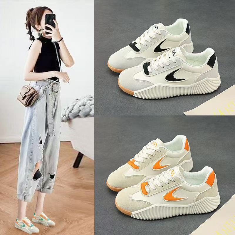 Soft Leather Casual Sneaker Soft Bottom Portable Traveling