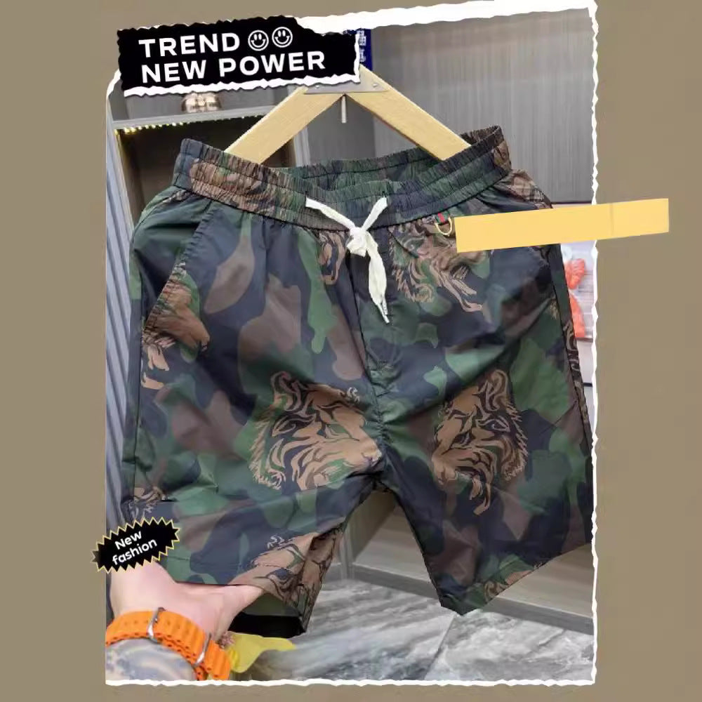 Cropped Casual Fashion Sports Beach Pants