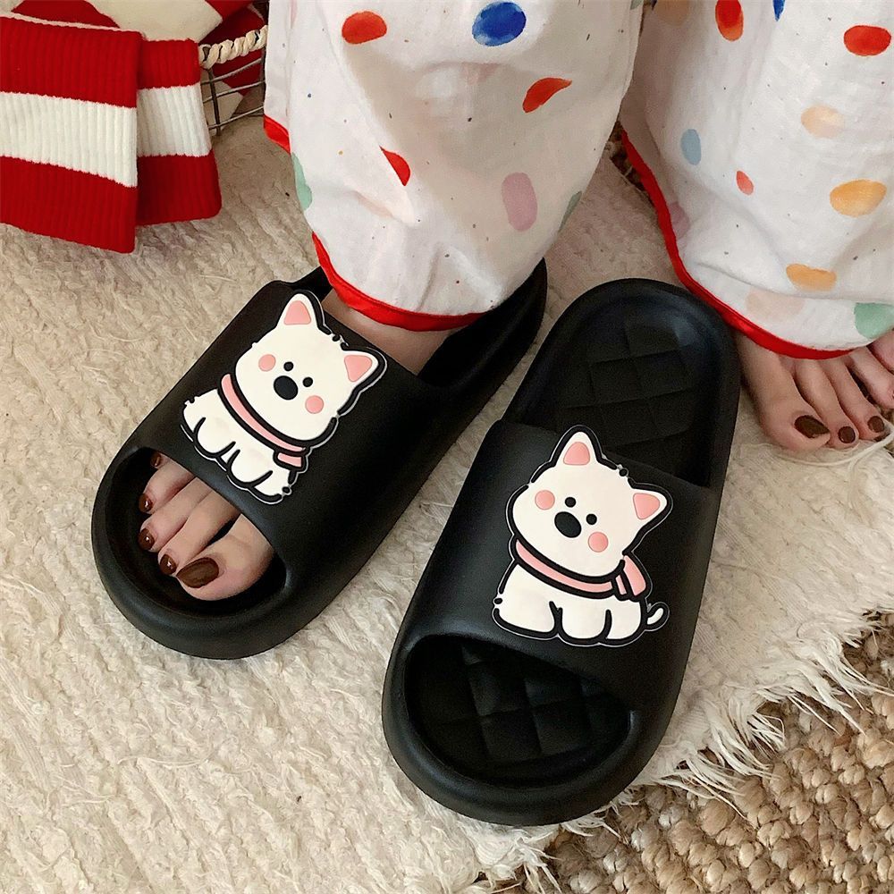 Fashion Creative Rhombus Men And Women Home Wear Summer Slippers