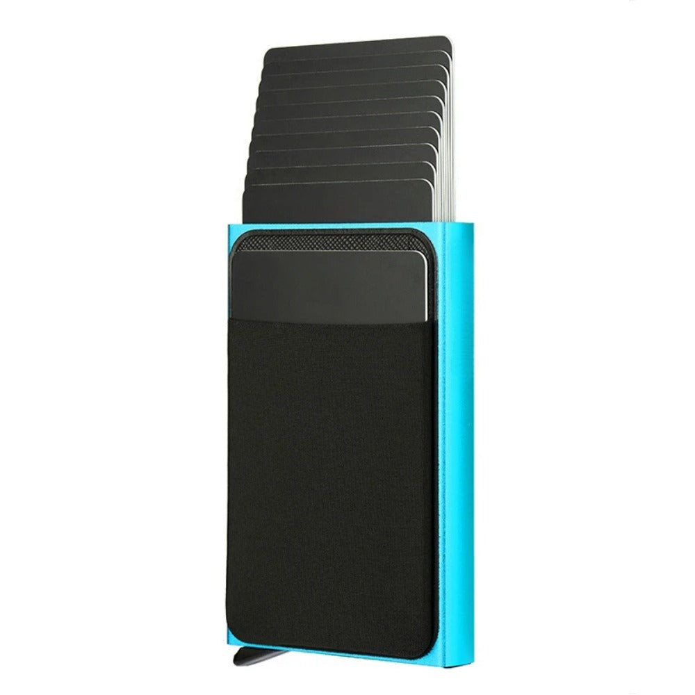 Add Purse Lycra Stickers Automatic Pop-up Anti-theft Credit Card Box