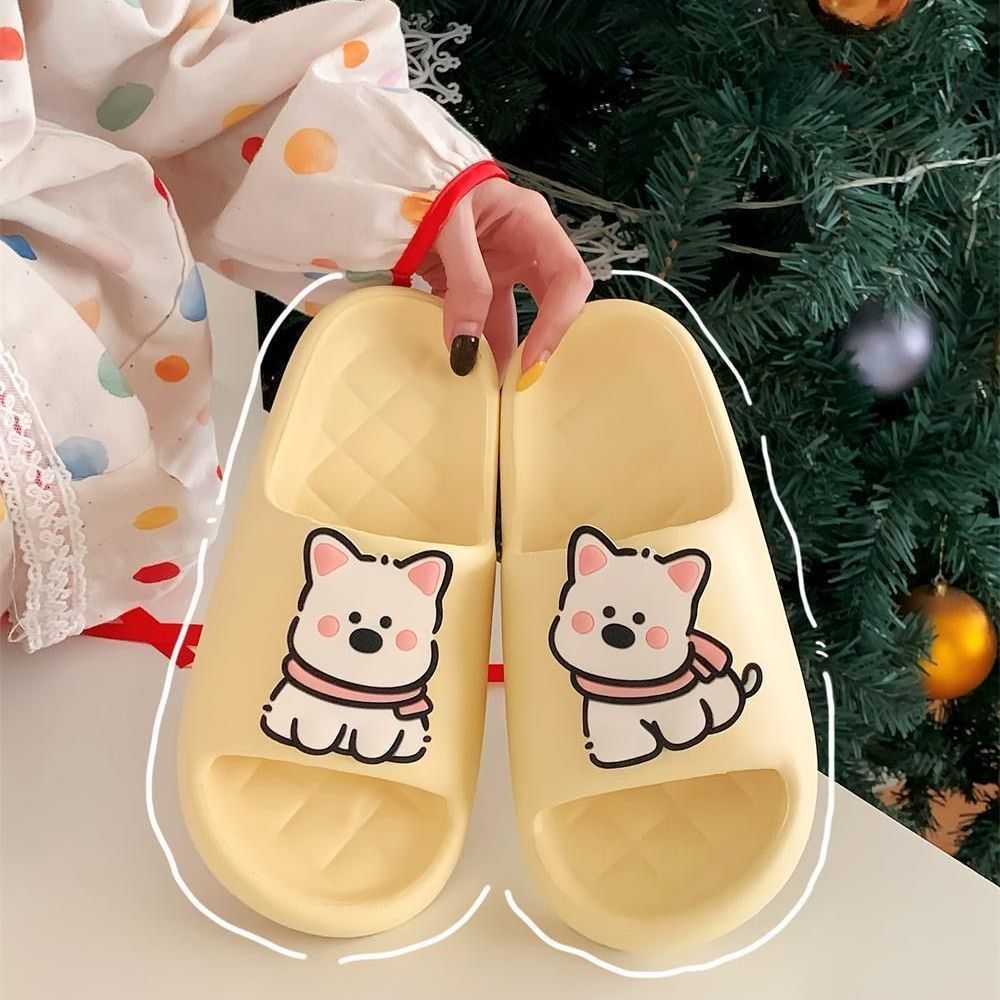 Fashion Creative Rhombus Men And Women Home Wear Summer Slippers