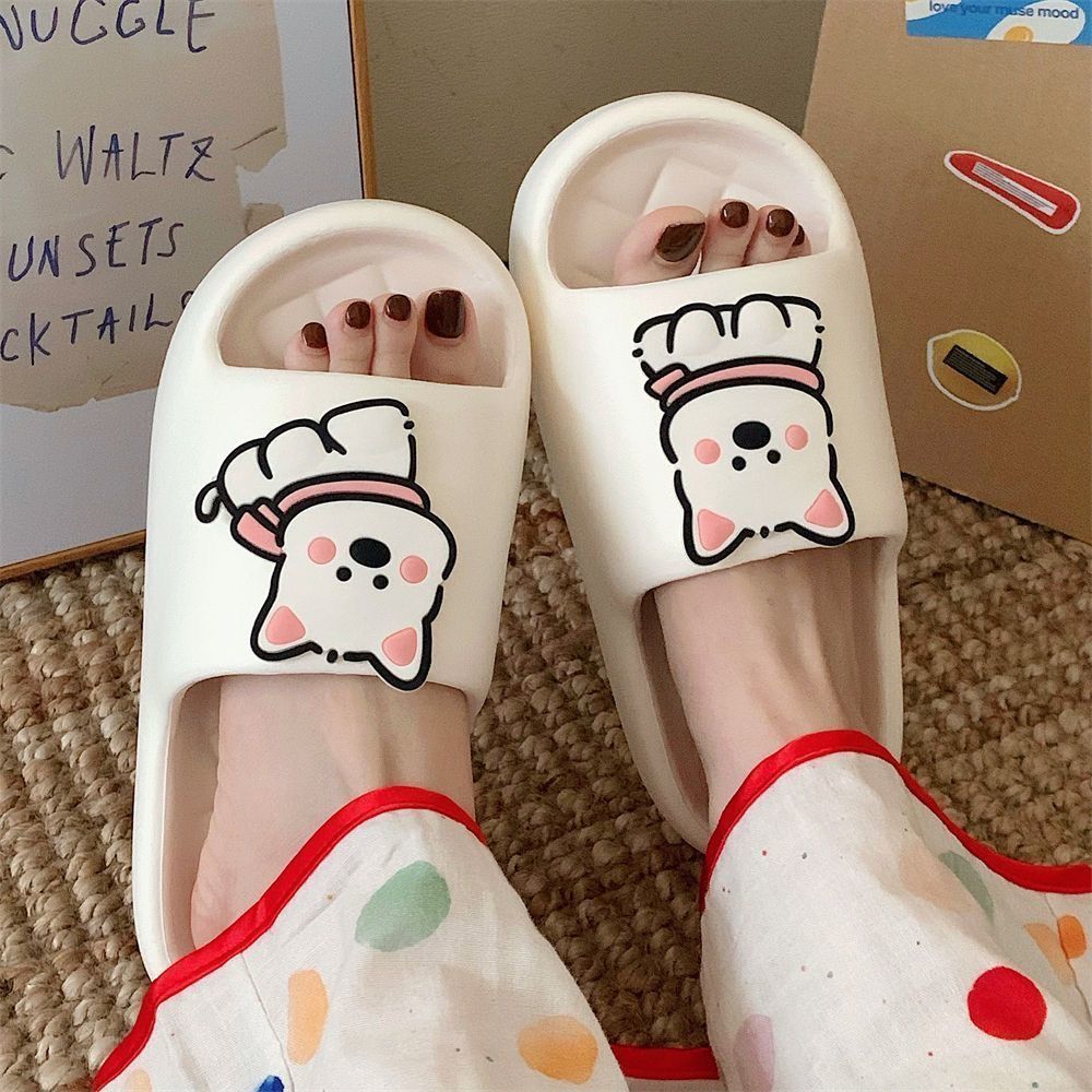 Fashion Creative Rhombus Men And Women Home Wear Summer Slippers