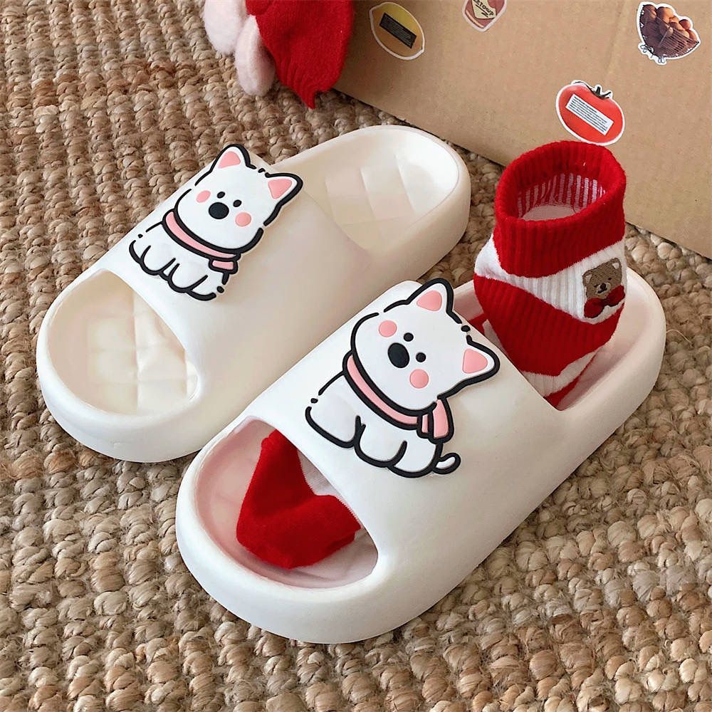 Fashion Creative Rhombus Men And Women Home Wear Summer Slippers