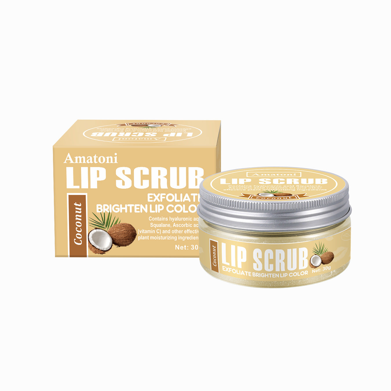 Fruit Flavor Lip Scrub Cream Exfoliating Moisturizing And Nourishing Care