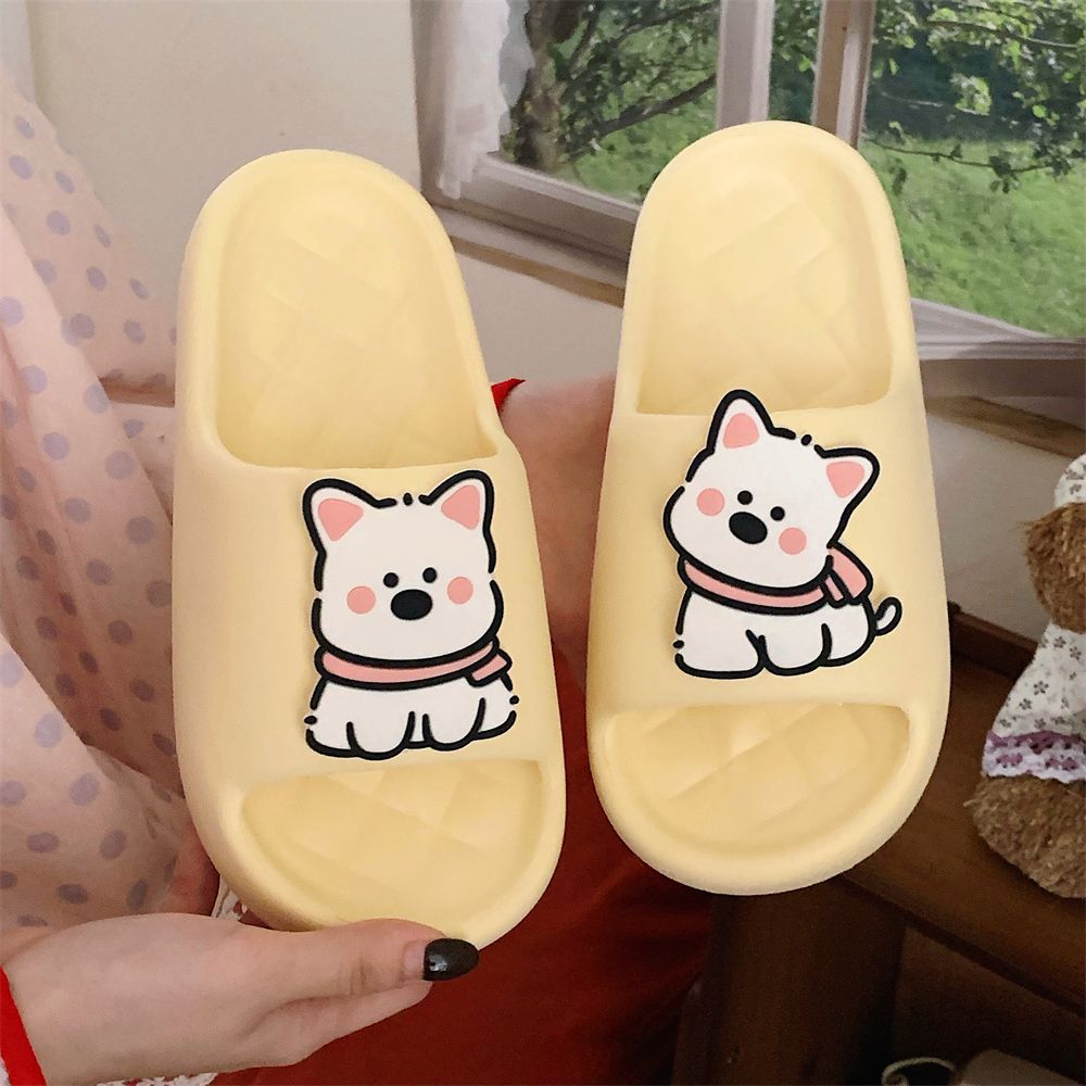 Fashion Creative Rhombus Men And Women Home Wear Summer Slippers