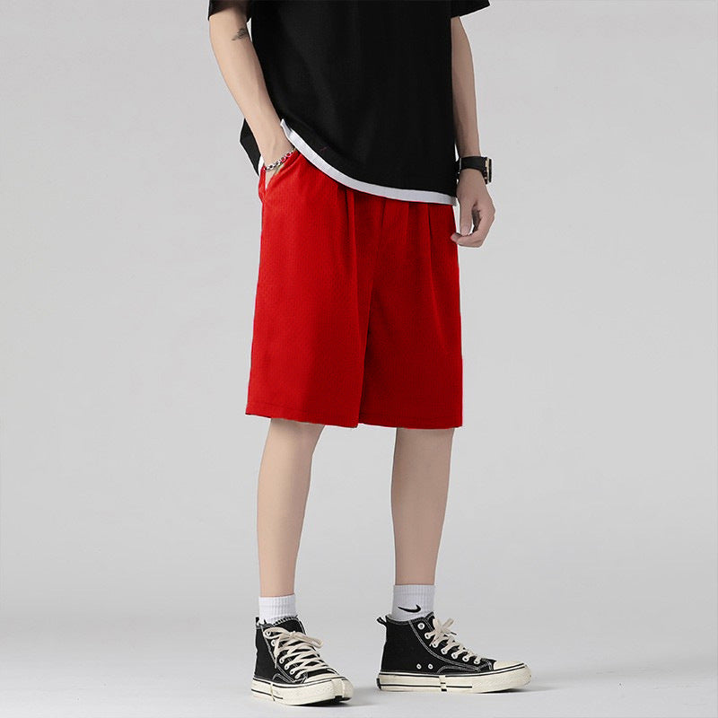 Men's Loose Casual Ice Silk Quick-drying Shorts