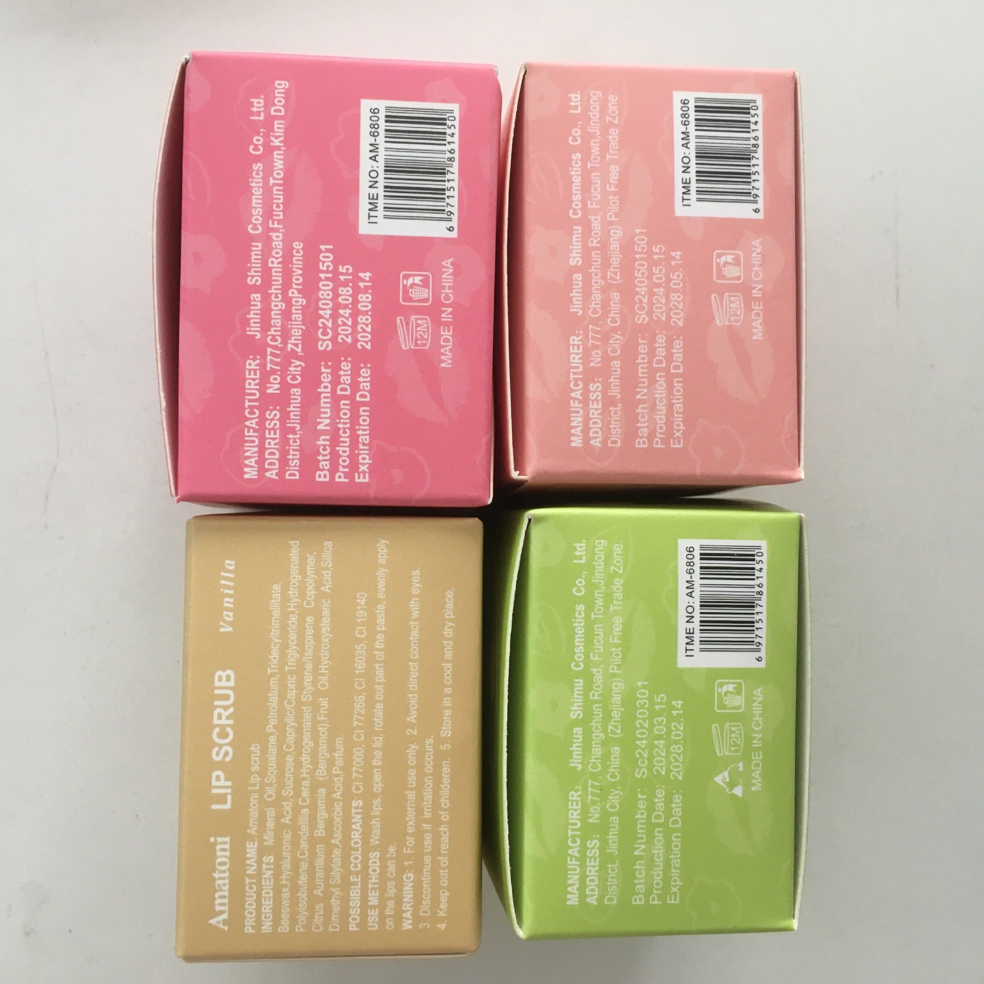Fruit Flavor Lip Scrub Cream Exfoliating Moisturizing And Nourishing Care