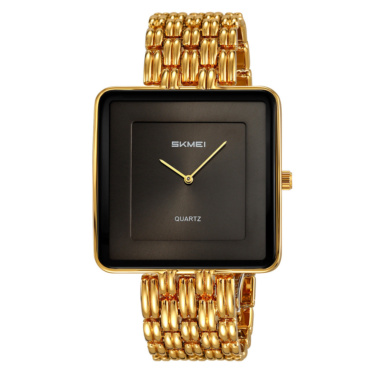 Skmei Simple Square Retro Men's Elegant Quartz Watch