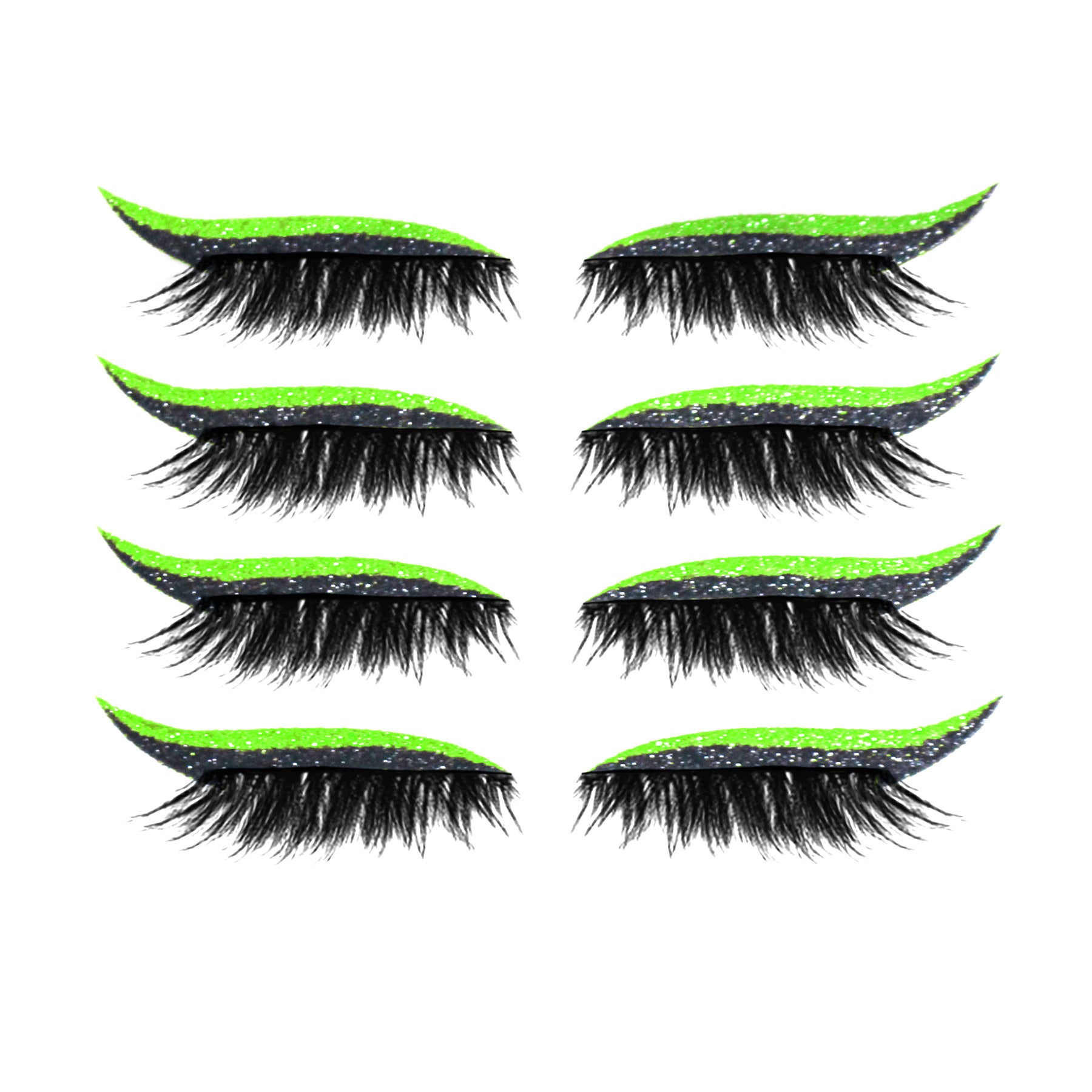 European And American Glitter Self-adhesive Eyeliner False Eyelash Stickers