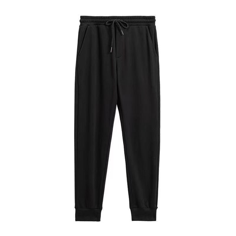 Men's Sports Jogger Pants Versatile Trend Casual Loose Straight Trousers
