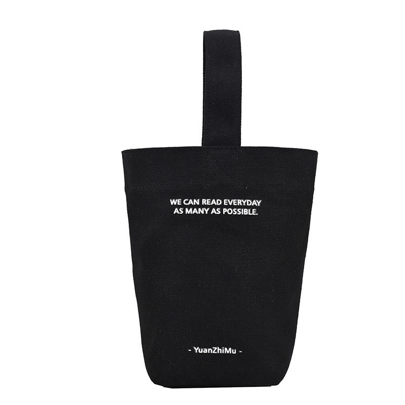 Canvas Lunch Solid Color Canvas Bag