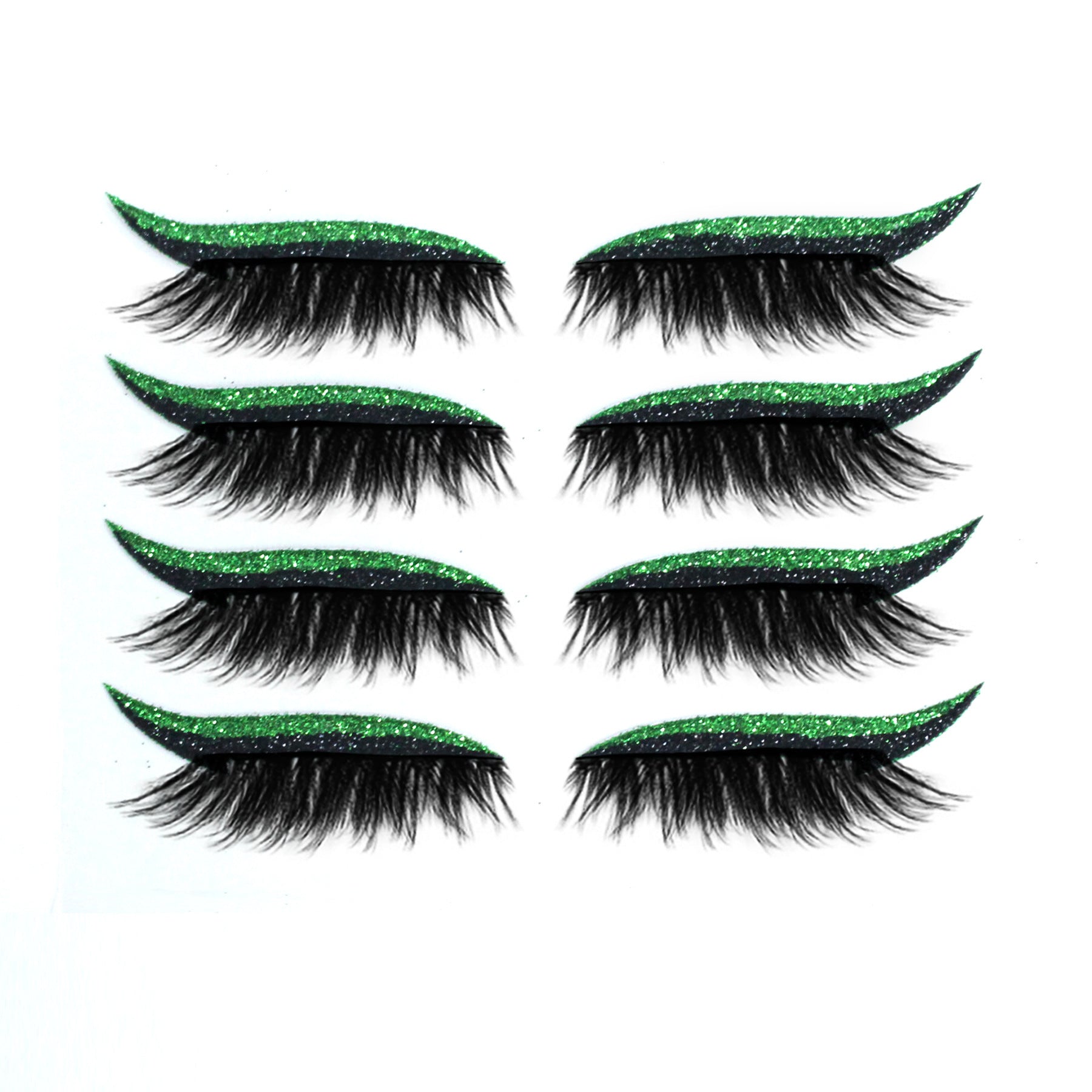 European And American Glitter Self-adhesive Eyeliner False Eyelash Stickers