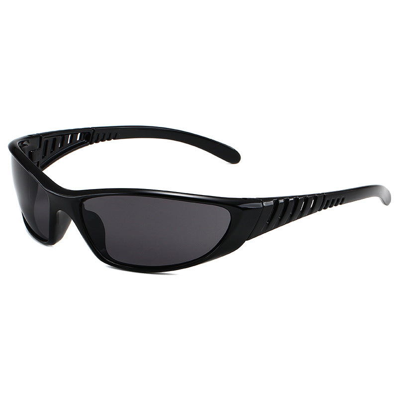 Women's Creative Multi-color Hollow-out Future Technology Sunglasses