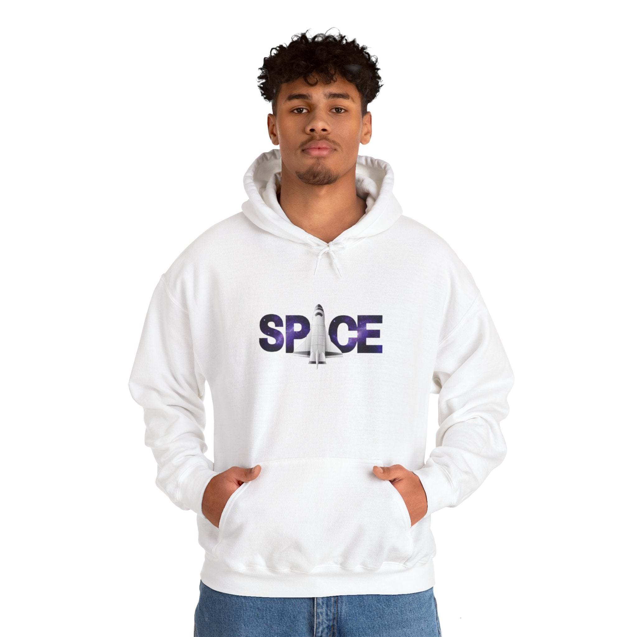 Printed European And American Plus Velvet Hooded Sweater