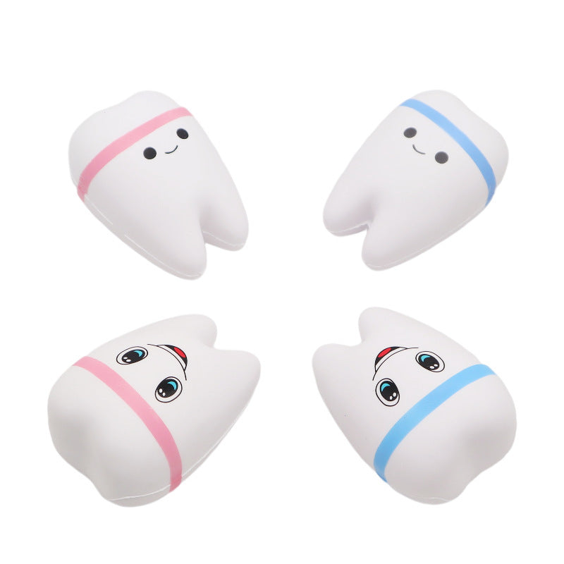 Simulation Facial Expression Tooth Toy