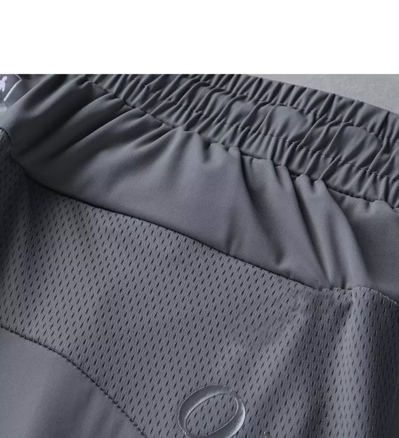 Ice Silk Pants Men's Hong Kong Style Summer Thin Loose Straight Casual Trousers