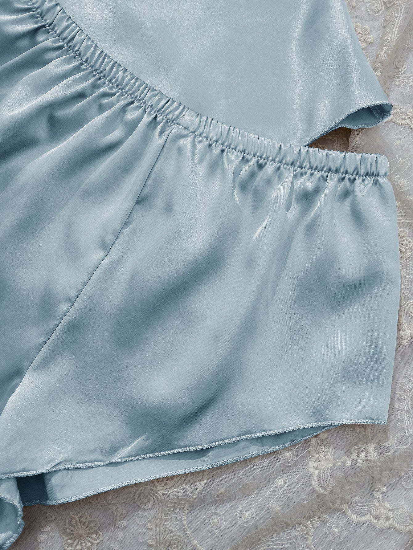 Thin Home Suspender Shorts Suit Women