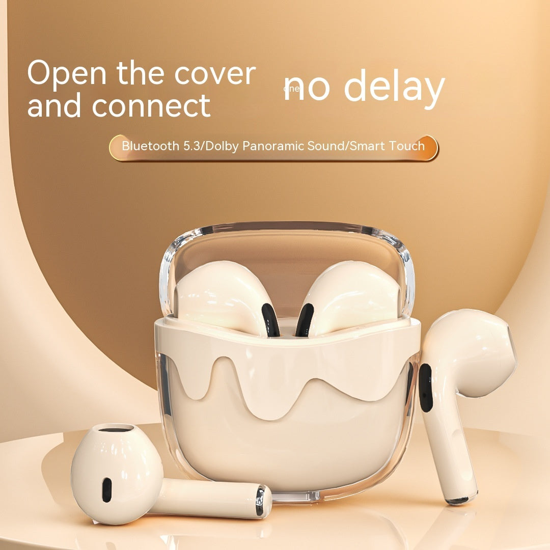 Headset For Women Good-looking High Sound Quality Anti-noise Girls Cute Fairy Painless Wear