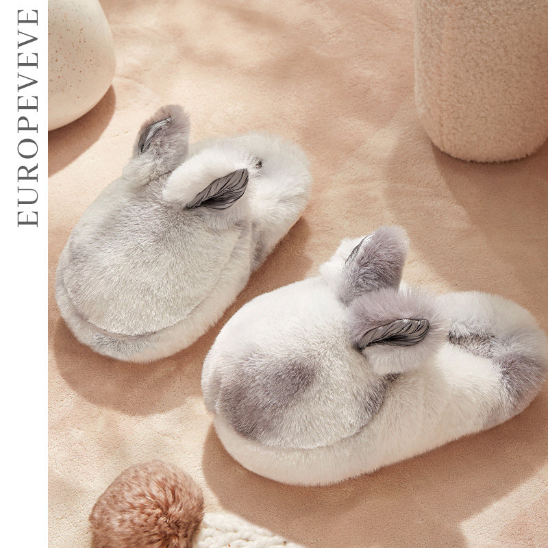 Cat Like Cotton Slippers For Women Autumn And Winter Home And Household Use