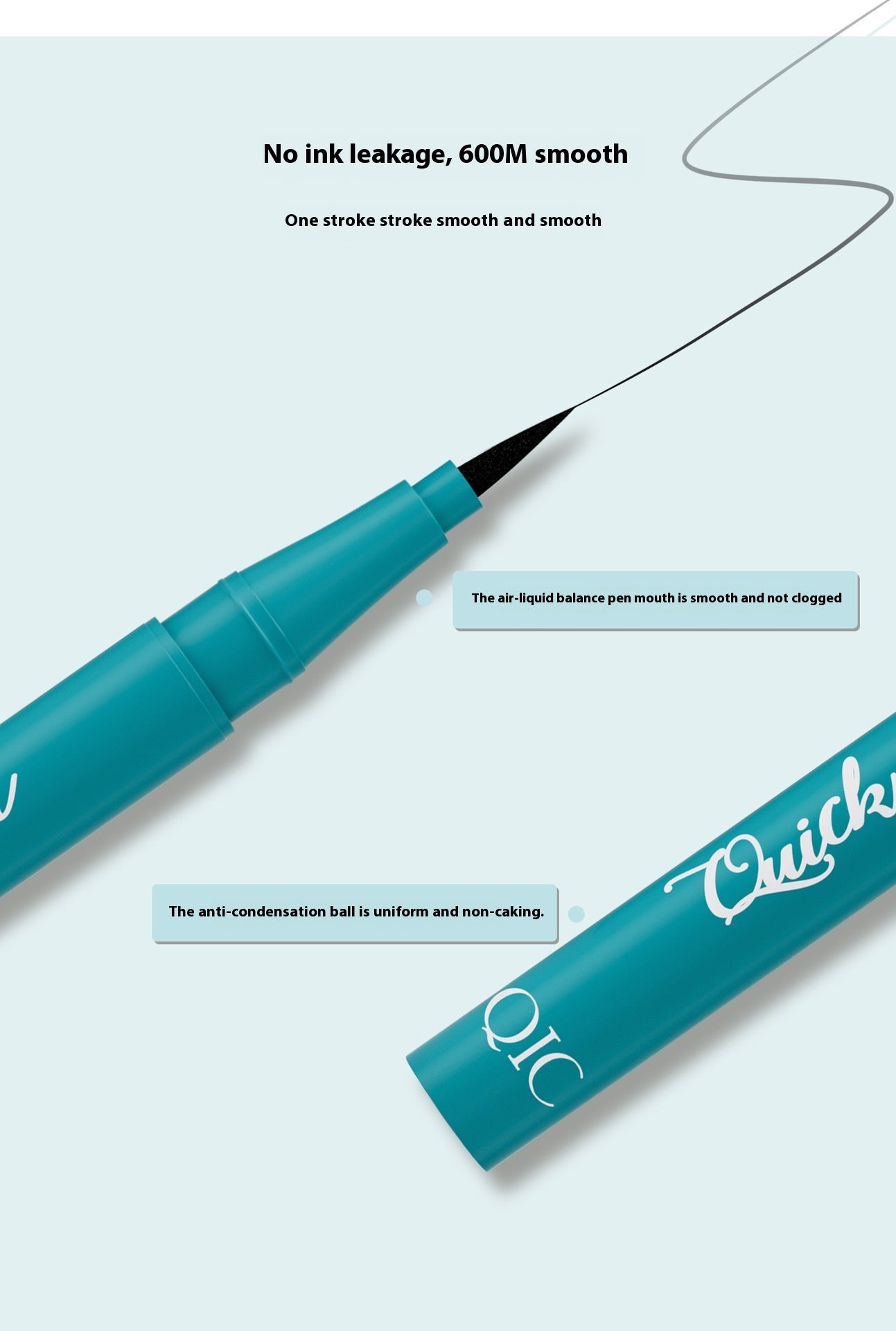 Waterproof And Oil-proof Not Smudge Liquid Eyeliner