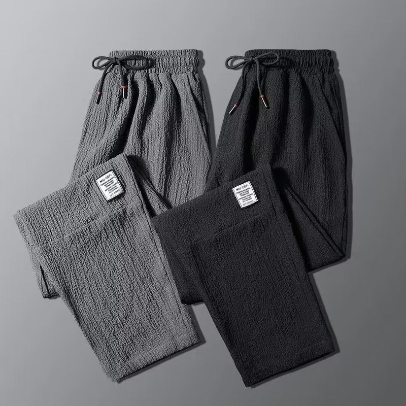 Everything Goes With Loose Plus Size Sports Casual Straight Nine-point Pants