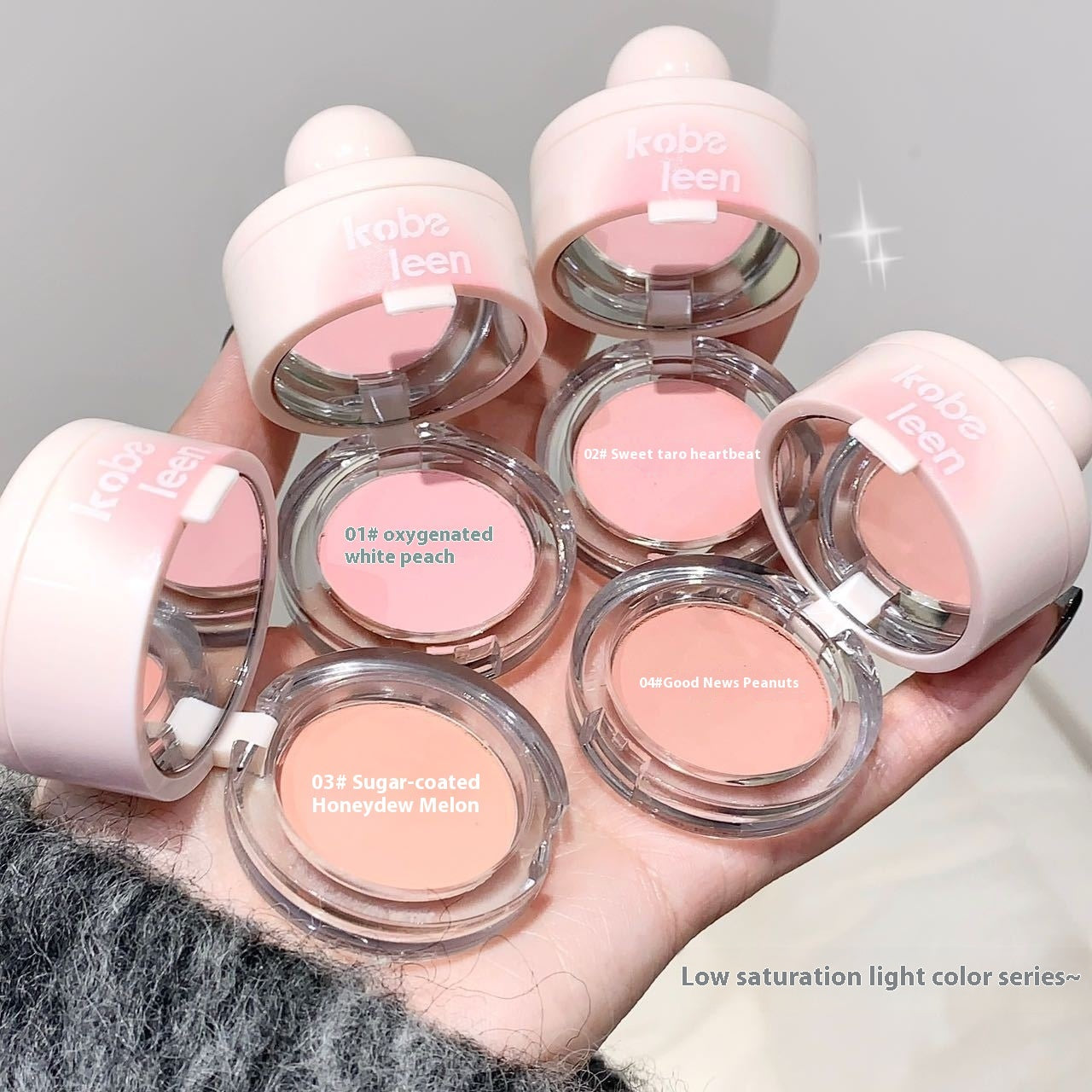Kobeleen Cans Vigorous Blush Mud Korean Pure Desire Girl