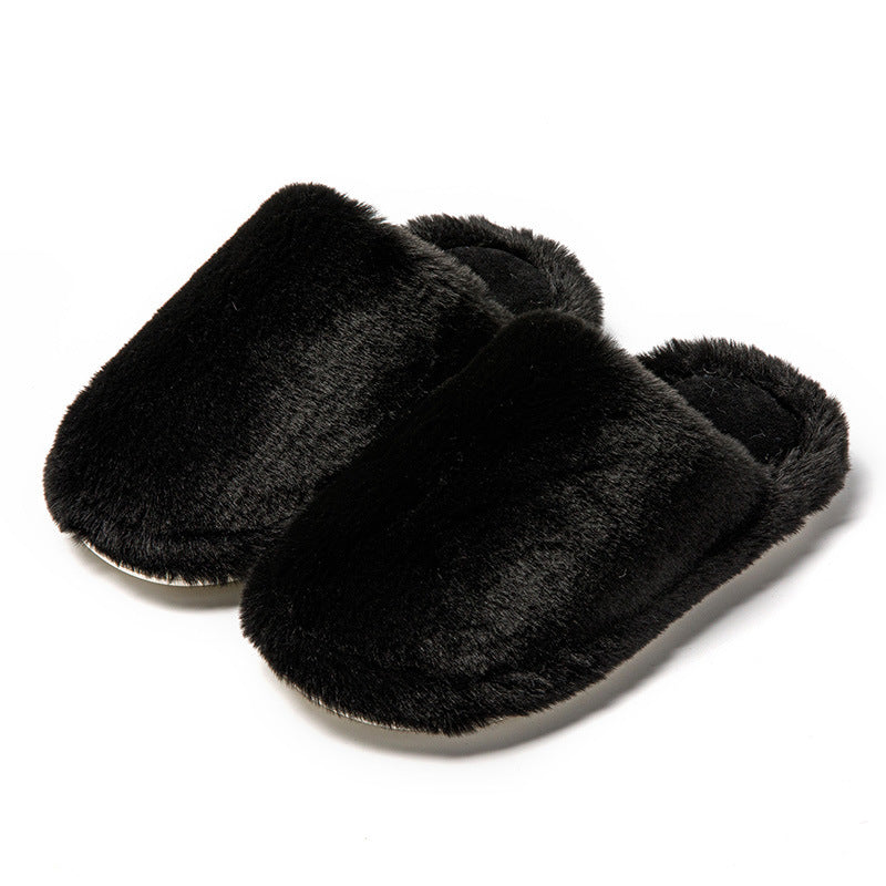 Baotou Cotton Slippers Home Plush Women