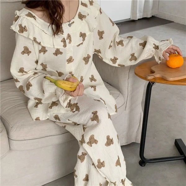 Long Sleeved Pants Home Suit For Women