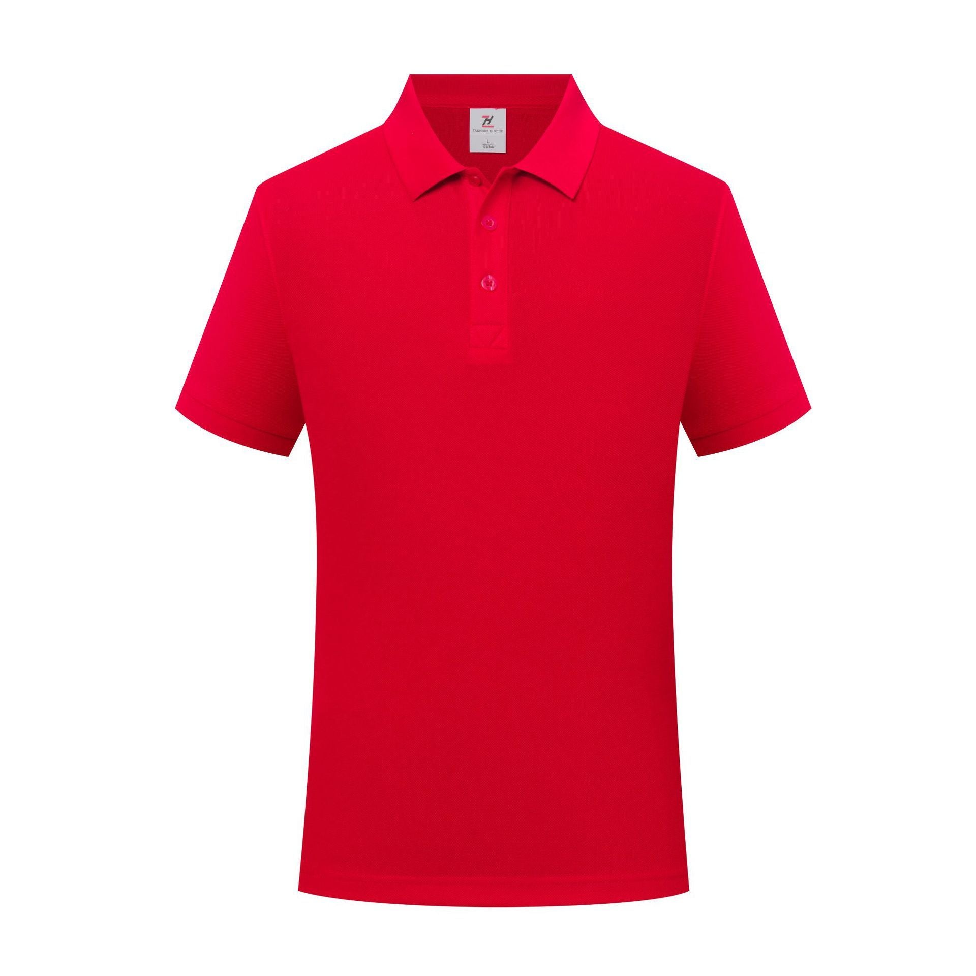 Lapel Short Sleeve Enterprise Group Building Cultural Shirt